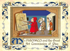 Mr. Fibonacci and the Great Art Commission of Pisa