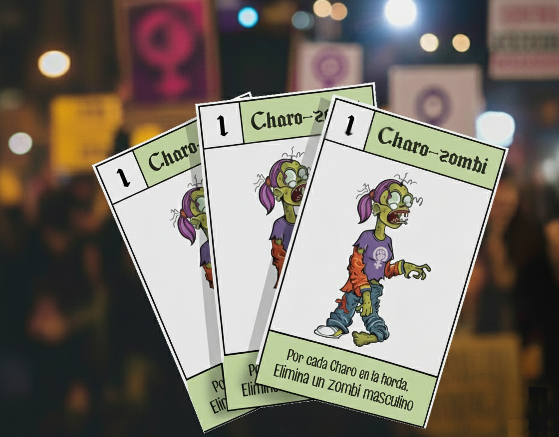 mockup charocracia zombi